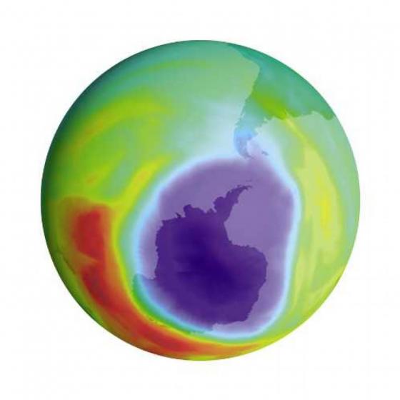 Úbytek ozónu i u nás
